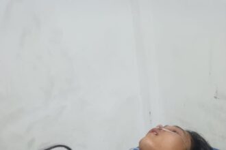 Muhammad Zaki, seorang mahasiswa, harus dilarikan ke RSUD R. Syamsudin