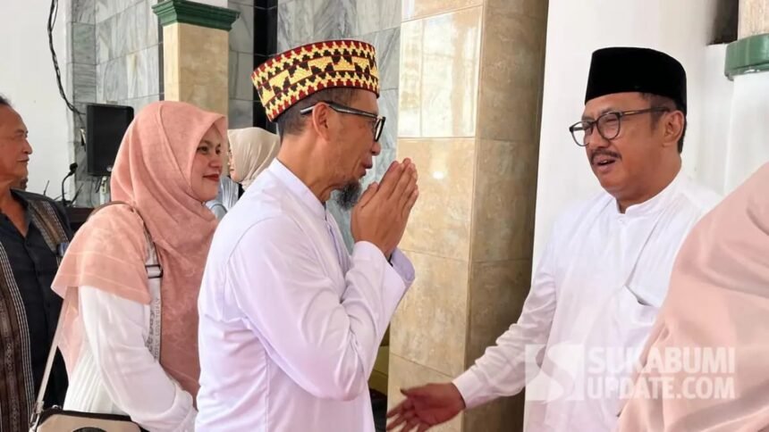 Amir Hamzah, usai menghadiri Halalbihalal Pemkab Sukabumi di Pendopo
