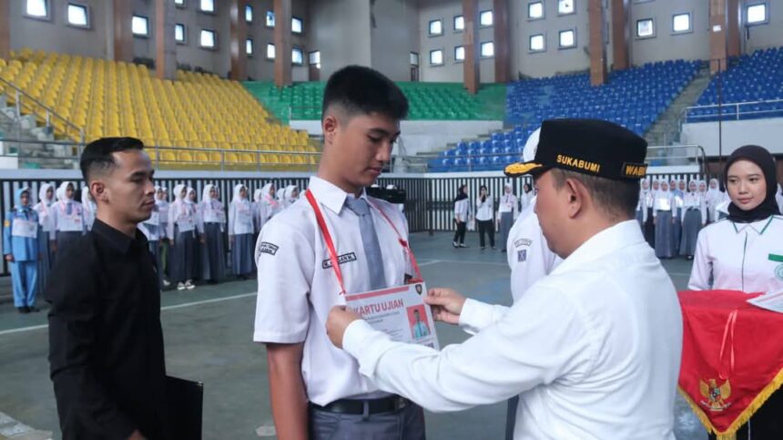 Wakil Bupati (Wabup) Sukabumi, H. Andreas, resmi membuka Seleksi Paskibraka