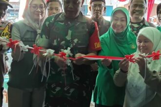 Ai Sri Mulyati (PKS), memberikan apresiasi tinggi atas diresmikannya Posramil 05 Purabaya oleh Dandim 0622 Sukabumi
