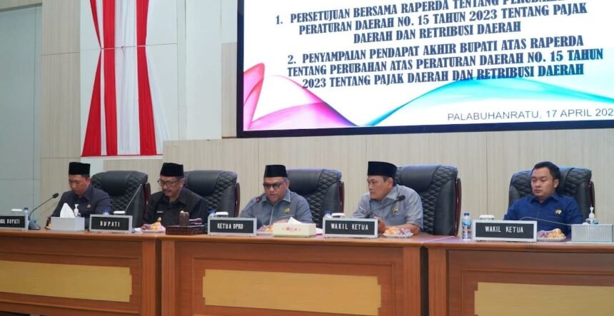 rapat paripurna ke 13 DPRD Sukabumi Gelar Paripurna ke-13, Bahas Revisi Pajak dan Retribusi Daerah