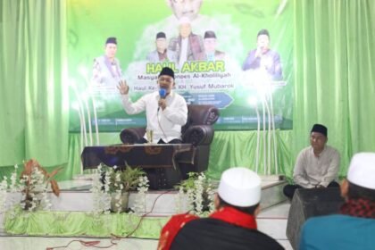 IMG 20250525 WA0001 Haul KH M Yusuf Mubarok, Wabup H Andreas Soroti Peran Strategis Pesantren