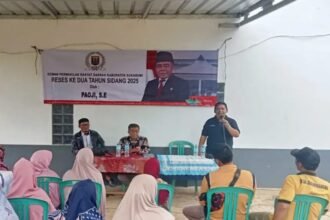 reses Paoji Nurjaman Paoji Nurjaman Serap Aspirasi Warga Sagaranten, Soroti Jalan Rusak dan Transformasi BPR Sukabumi