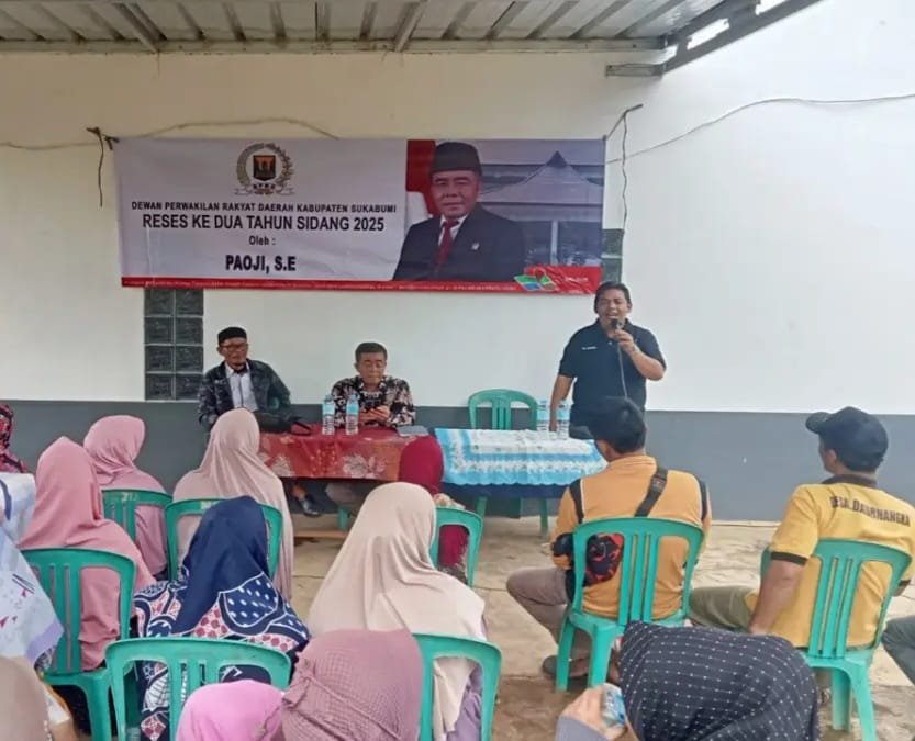 reses Paoji Nurjaman Paoji Nurjaman Serap Aspirasi Warga Sagaranten, Soroti Jalan Rusak dan Transformasi BPR Sukabumi