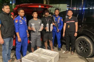 IMG 20250617 WA0002 Polairud Baharkam Polri Berhasil Menggagalkan Penyelundupan 11.543 Ekor Benih Lobster Di Sukabumi