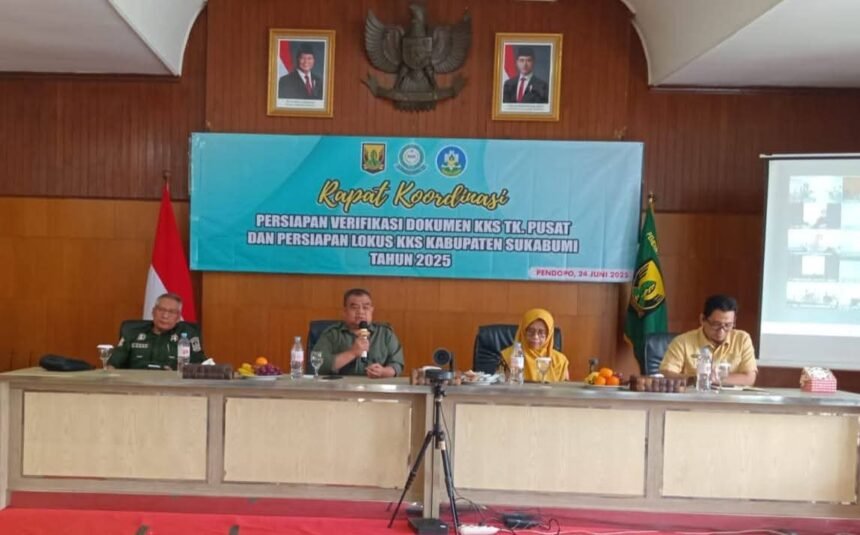 IMG 20250624 WA0010 Rakor Persiapan Verifikasi Dokumen KKS Tungkat Pusat, Pemkab Sukabumi Targetkan Wistara Paripurna