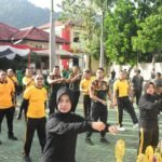 IMG 20250628 WA0003 Olahraga Bersama Memperingati HUT KE 79 Bhayangkara, Sekda: Kuatkan Komunikasi Dan Kolaborasi