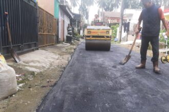 IMG 20250629 WA0001 Pengaspalan Jalan Lingkungan oleh Disperkim Sukabumi di Perum Bukit Gedung Putih Cicurug