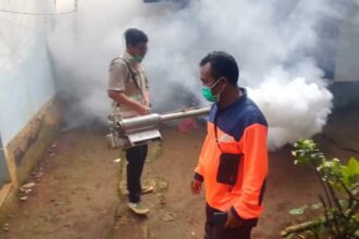 asap Mencegah Terjadi DBD, Foging Dilakukan Oleh Dinkes Sukabum di Cibadak