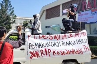 demo PT Sukabumi Didemo Warga, Protes Sistem Rekrutmen THL yang Dinilai Tidak Adil