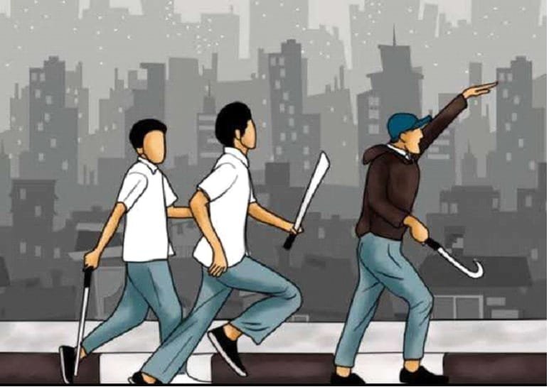 tawuran Tiga Remaja Yang Diduga Akan Tawuran di Sukabumi Diamankan Polisi