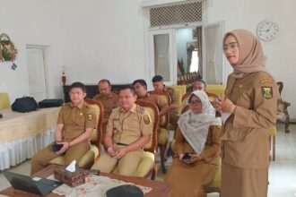 IMG 20250728 WA0019 Sekda Pimpin Rakor Virtual Tentang Verifikasi Data Perizinan Subsektor dan Sosialisasi Silevis