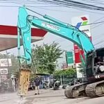 Logopit 1752675025810 Ricuh Pembongkaran Saluran Air di Batujaya, Warga Desak Bongkar Akses Jalan SPBU