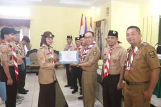 aa Buka Kursus Instruktur Muda (KIM) Pramuka, Sekda: Membentuk Calon Pembina Terampil dan Berkarakter