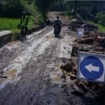 jjm Jalan Vital Jampangtengah-Purabaya Sukabumi Diperbaiki, Proyek Jalan Rp 1,4 Miliar Dimulai