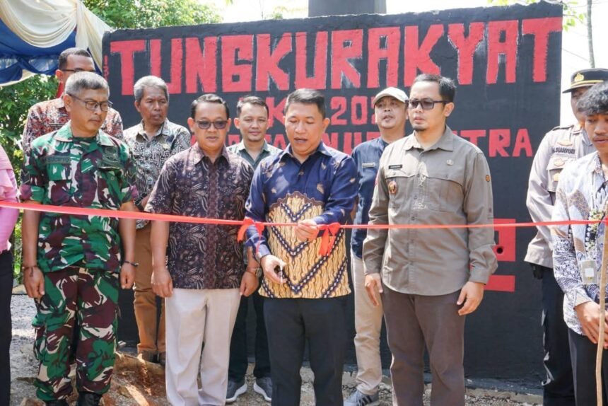 IMG 20250802 WA0003 Wabup Resmikan Tungku Rakyat, Inovasi Pengelolan Sampah Karya Mahaaiswa Universitas Nusaputra