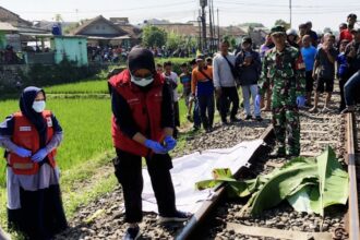 IMG 20250803 WA0001 Akibat Gangguan Pendengaran Seorang Lansia Tewas Tertabrak Kereta Api di Cicantayan Sukabumi