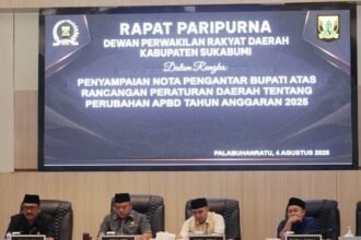 IMG 20250804 WA0090 DPRD Sukabumi Gelar Paripurna Bahas Perubahan APBD 2025