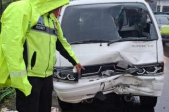 IMG 20250814 WA0021 Adu Banteng Motor dan Pick Up di Sukabumi, Satu Korban Luka Serius