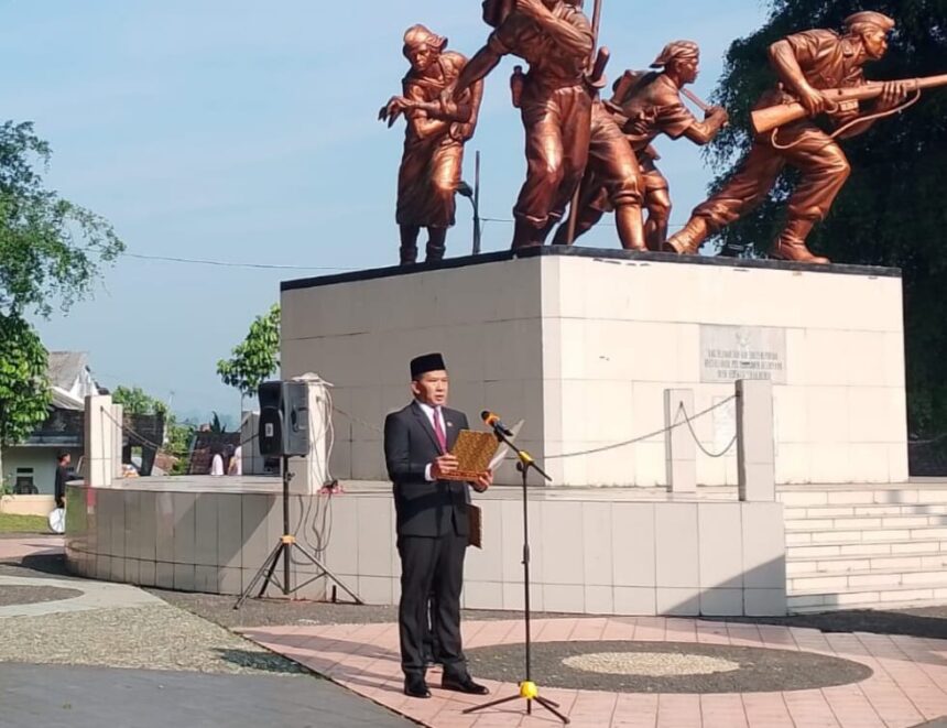 IMG 20250818 WA0000 Tedi Setiadi Mengikuti Upacara Hari Kenerdekaan RI KE 80 di Monumen Palagan Bojongkokosan Sukabumi