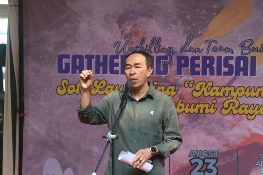 IMG 20250823 WA0023 Sekda Kukuhkan Perisai Sukabumi Raya, Dorong Kesadaran Jaminan Sosial Ketenagakerjaan