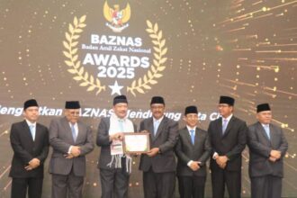 IMG 20250829 WA0005 Bupati Sukabumi Terima Penghargaan Baznas Award Tahun 2025
