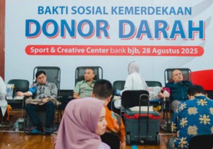 Logopit 1756367158999 HUT RI ke-80, bank bjb Gelar Donor Darah: 350 Kantong Terkumpul untuk “Setetes Darah, Sejuta Harapan”