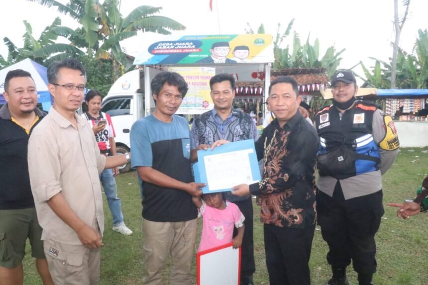 IMG 20250901 WA0005 Hari jadi Ke 61 Desa Pondokkaso Landeuh, Wabup Minta Tingkatkan Layanan Publik