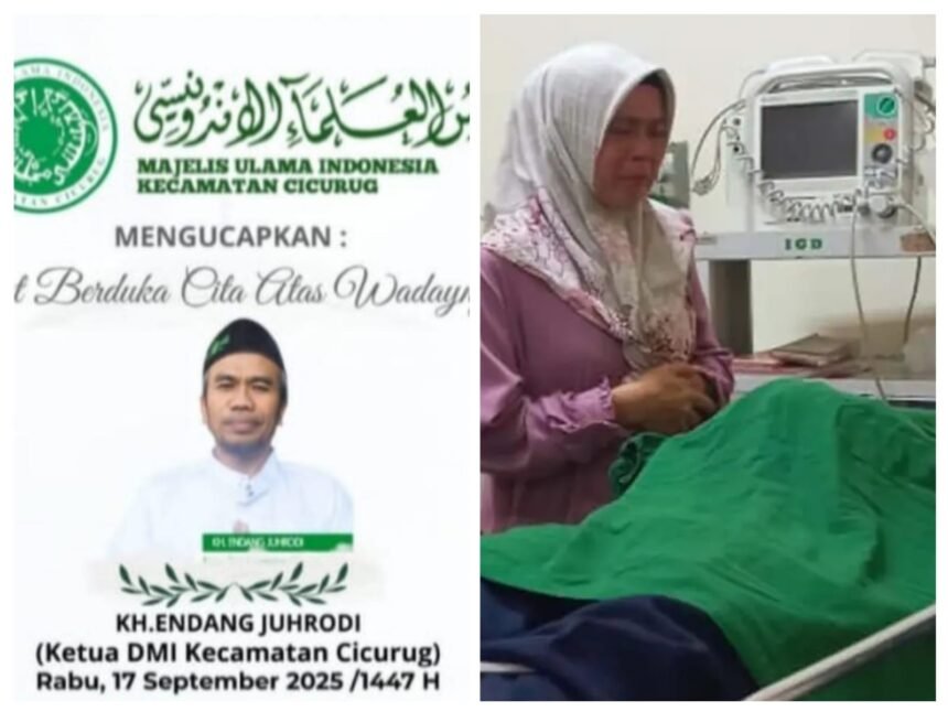 IMG 20250918 WA0002 Ketua DMI Cicurug KH Endang Juhrodi Meninggal Dunia Usai Alami Kecelakaan Tunggal di Sukabumi