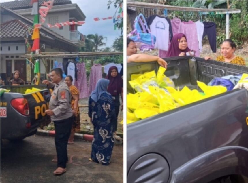 IMG 20250925 WA0008 Polsek Sukaraja Salurkan 2 Ton Beras SPHP, Bantu Ringankan Beban Warga