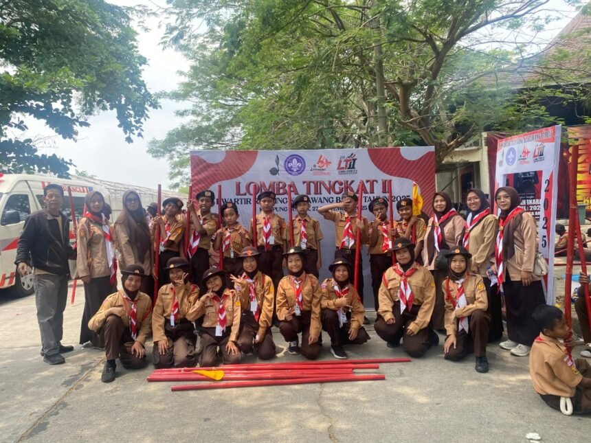 IMG 20250927 WA0010 SDN Adiarsa Barat II Raih Juara Umum Putri di Lomba Tingkat II Pramuka Karawang Barat