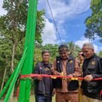 ccc Bupati Resmikan Jembatan Gantung Leuwi Sintok, Masyarakat Kecamatan Cimanggu Sambut Gembira
