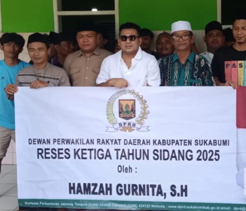 ddd Hamzah Gurnita Melaksakan Reses Ke lll Tahun 2025 di Desa Jayanti Palabuhanratu Sukabumi