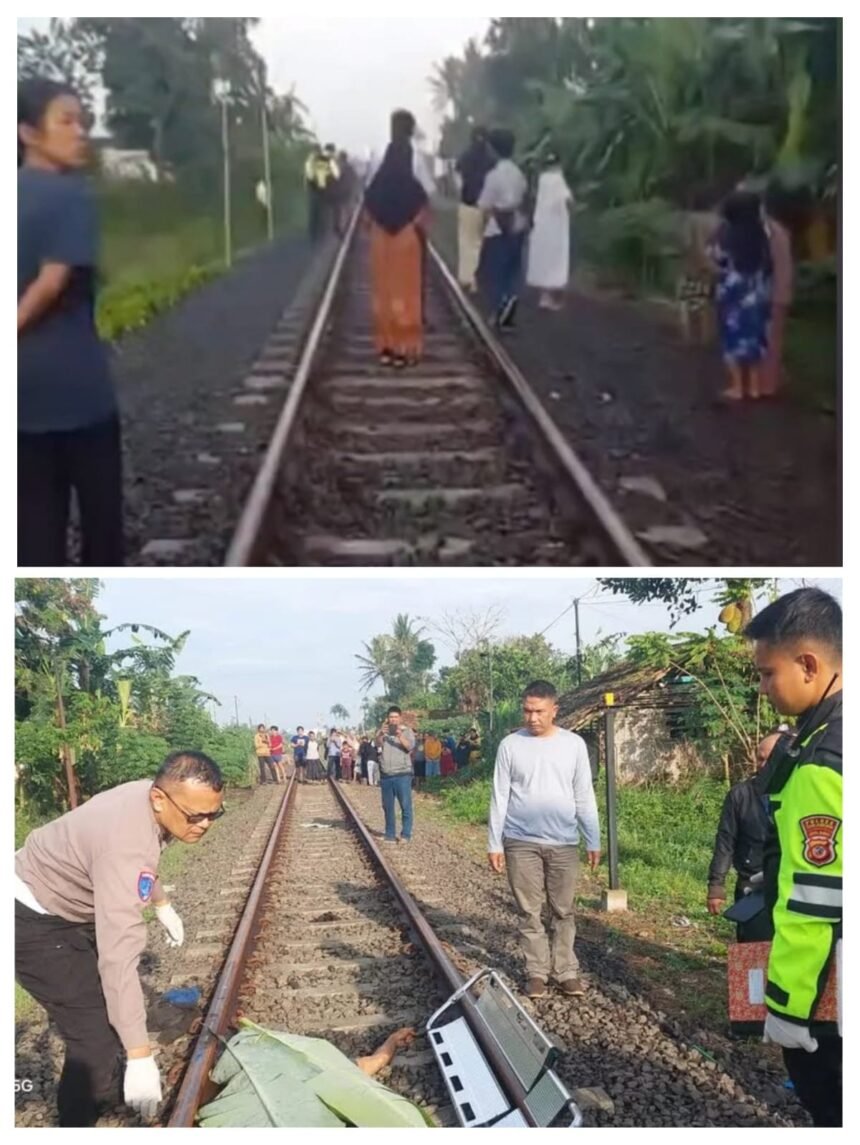 IMG 20251002 WA00161 Pria 41 Tahun Tewas Tertabrak KA Pangrango di Cisaat, Diduga Bunuh Diri