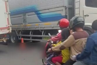 IMG 20251118 WA0035 Pengendara Motor Asal Tasikmalaya Tewas Terlindas Truk Tronton di Cikukulu, Sukabumi