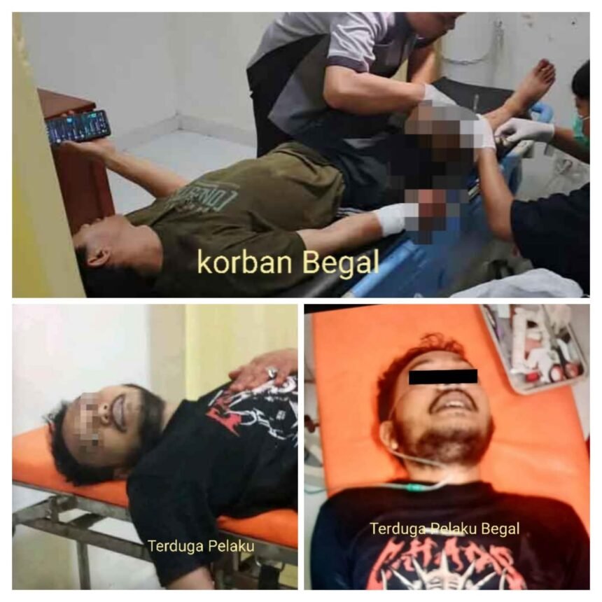 IMG 20251127 WA0005 Disangka Korban Kecelakaan, Pria di Cikembar Ternyata Pelaku Begal Ojol