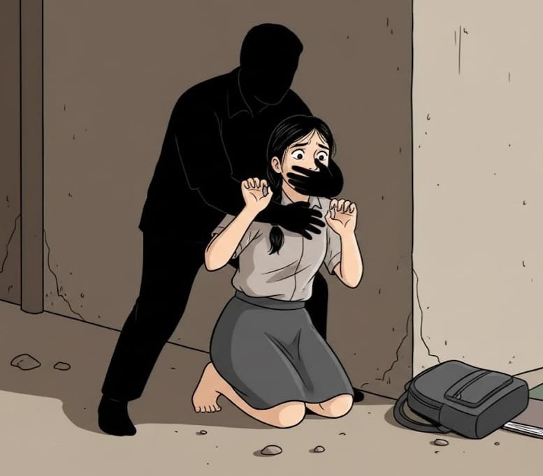 IMG 20251127 WA0006 Siswi SMP di Nagrak Dibekap Pria Tak Dikenal Saat Berangkat Sekolah, Warga Tangkap Pelaku