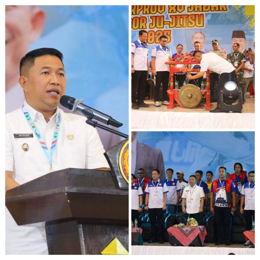 IMG 20251129 WA0011 Wabup Sukabumi Buka BK PORPROV XV Ju-Jitsu 2025, Tekankan Sportivitas Atlet