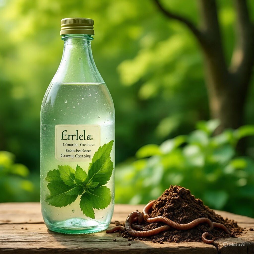 Trik Jitu Budidaya Cacing Tanah, Modal Kecil Untung Gede, Berani Coba? 2 ilustrasi cairan herbal dari bahan cacing tanah Trik Jitu Budidaya Cacing Tanah, Modal Kecil Untung Gede, Berani Coba?