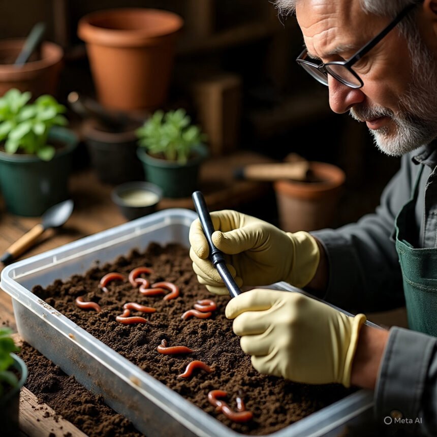 peternak cacing tanah Trik Jitu Budidaya Cacing Tanah, Modal Kecil Untung Gede, Berani Coba?