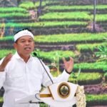 Gubernur Dedi Mulyadi menyampaikan kebijakan Pemprov Jabar memulihkan keseimbangan lingkungan. (Ist)