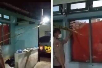 petugas lakukan olah TKP Mayat Perempuan Muda Pegawai Jazz Karaoke Ditemukan Membusuk di Kosan