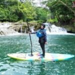 Keindahan alam wisata Leuwi Bundeur dengan kejernihan airnya menarik minat wisatawan untuk mengunjungi. (Prima Arno/Telusurbisnis)