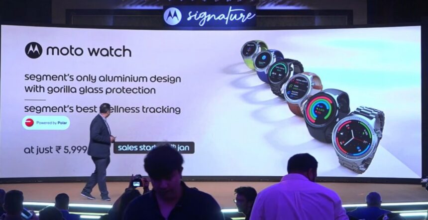 Motorola Signature dan Moto Watch resmi diluncurkan Motorola di India dan langsung mencuri perhatian publik.