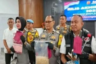Polres Sukabumi berhasill mengungkap sekaligus menggagalkan peredaran ekstasi pada malam tahun baru. (Prima Arno/Telusurbisnis)
