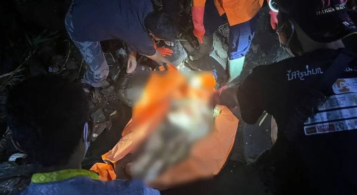 Penemuan mayat tanpa kepala di Kampung Cikeresek, Desa Purwasedar, Kecamatan Ciracap, Kabupaten Sukabumi. (Prima Arno/Telusurbisnis)