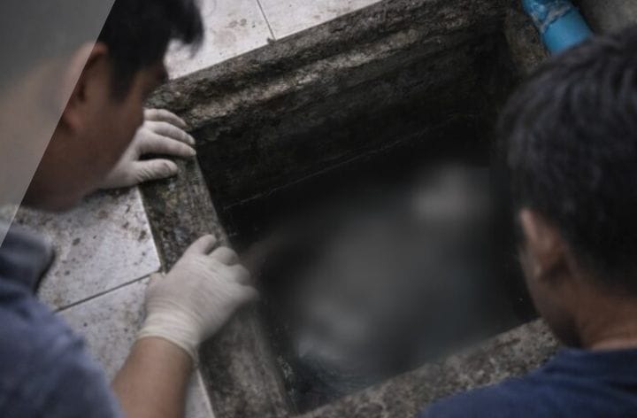 Mengenaskan! Seorang Nenek Ditemukan Tewas di Dalam Septic Tank Sedalam Enam Meter 1 Lokasi septic tank tempat penemuan jasad nenek di Cisolok. (Prima Arno/Telusurbisnis)