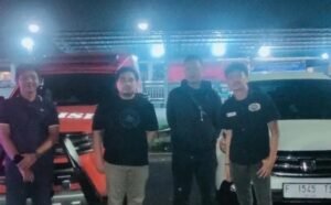 Polsek Baros antisipasi kejahatan malam hari dengan melakukan patroli rutin malam. (Prima Arno/Telusurbisnis)