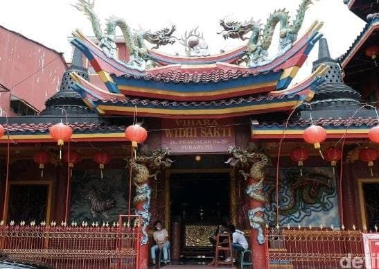 IMG 20260216 WA0081 Tahun Baru Imlek di Vihara Widhi Sakti Diperkirakan akan Dipadati 200 Umat