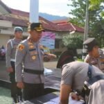 IMG 20260216 WA0087 Polres Sukabumi Gelar Sertijab Kapolsek, Kapolres: Selamat Bertugas Semoga Amanah